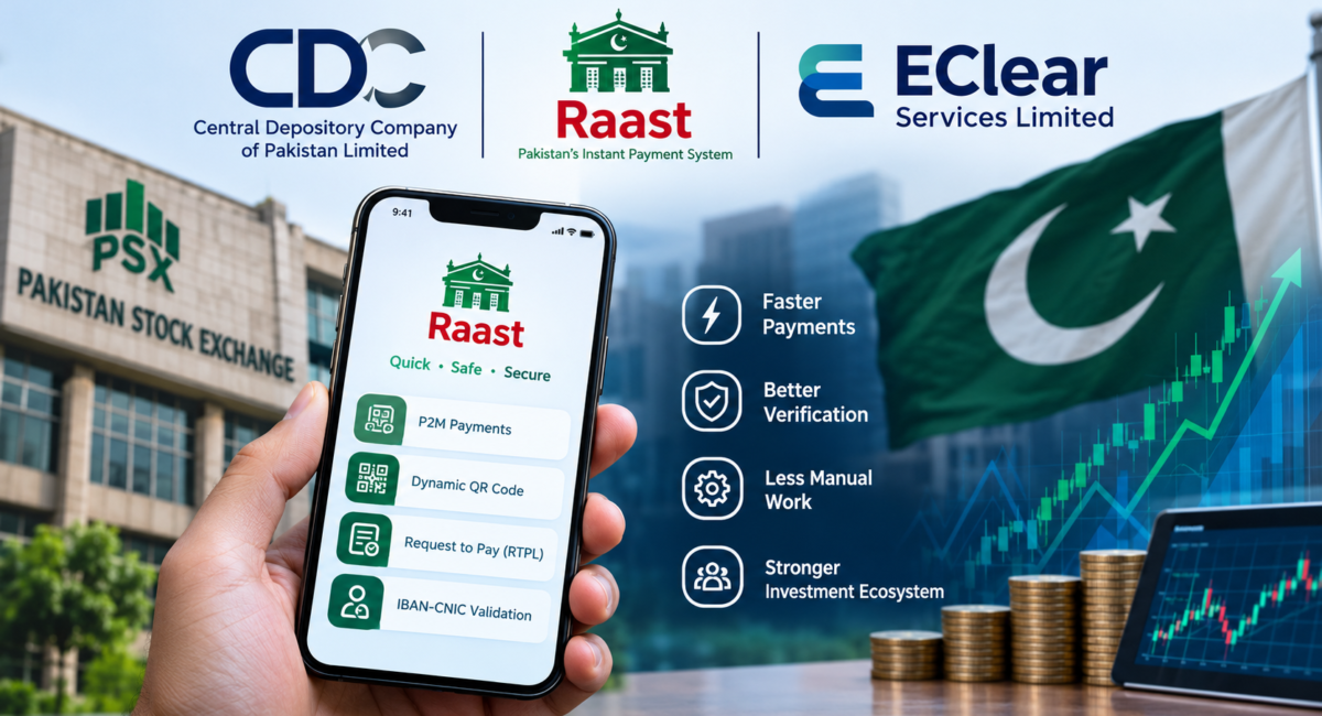 CDC & EClear Expand Raast Digital Payment Solutions in Pakistan Stock Market CDC & EClear Expand Raast Digital Payment Solutions in Pakistan Stock Market