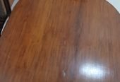 Used Dining table of pure sheesham wood 9.5/10 condition for sale – 6 person seating- Price = 50000