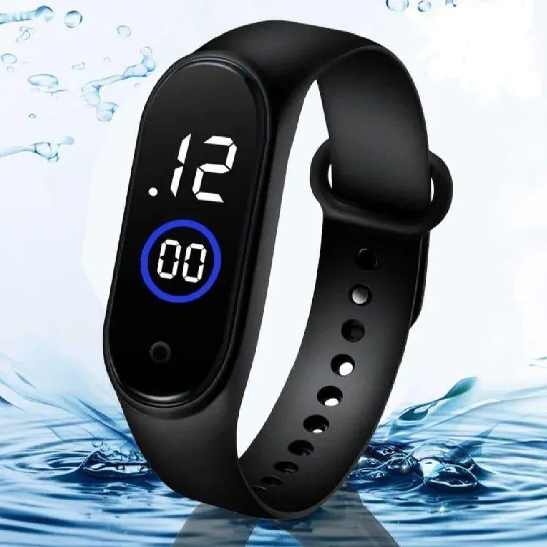Waterproof LED Smart Watch – 1 Pc for Boys & Girls