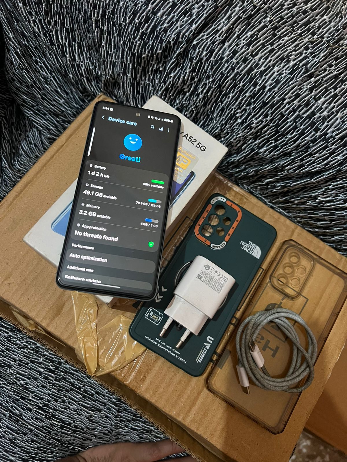 Samsung A52 5G Official Pta Aproved Family Use 8GB/128GB All Oky