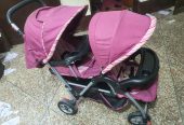 Twin Stroller / Pram – Bravo