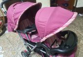 Twin Stroller / Pram – Bravo