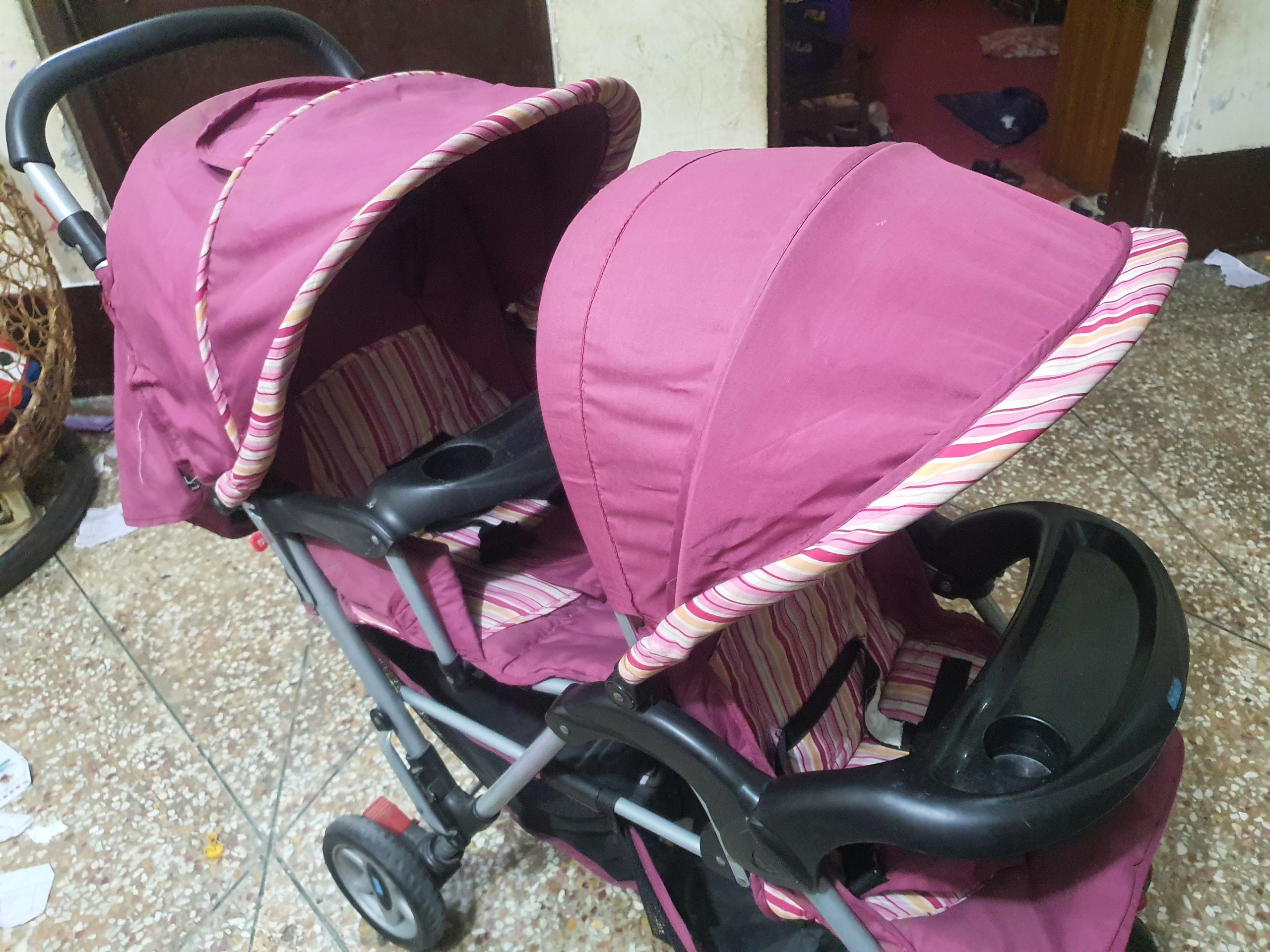 Twin Stroller / Pram – Bravo