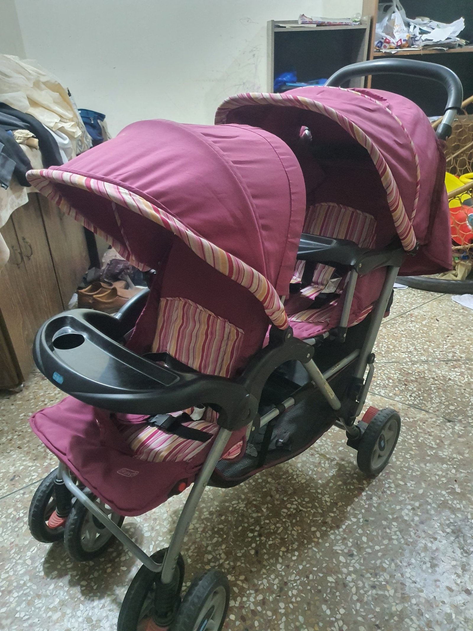Twin Stroller / Pram – Bravo