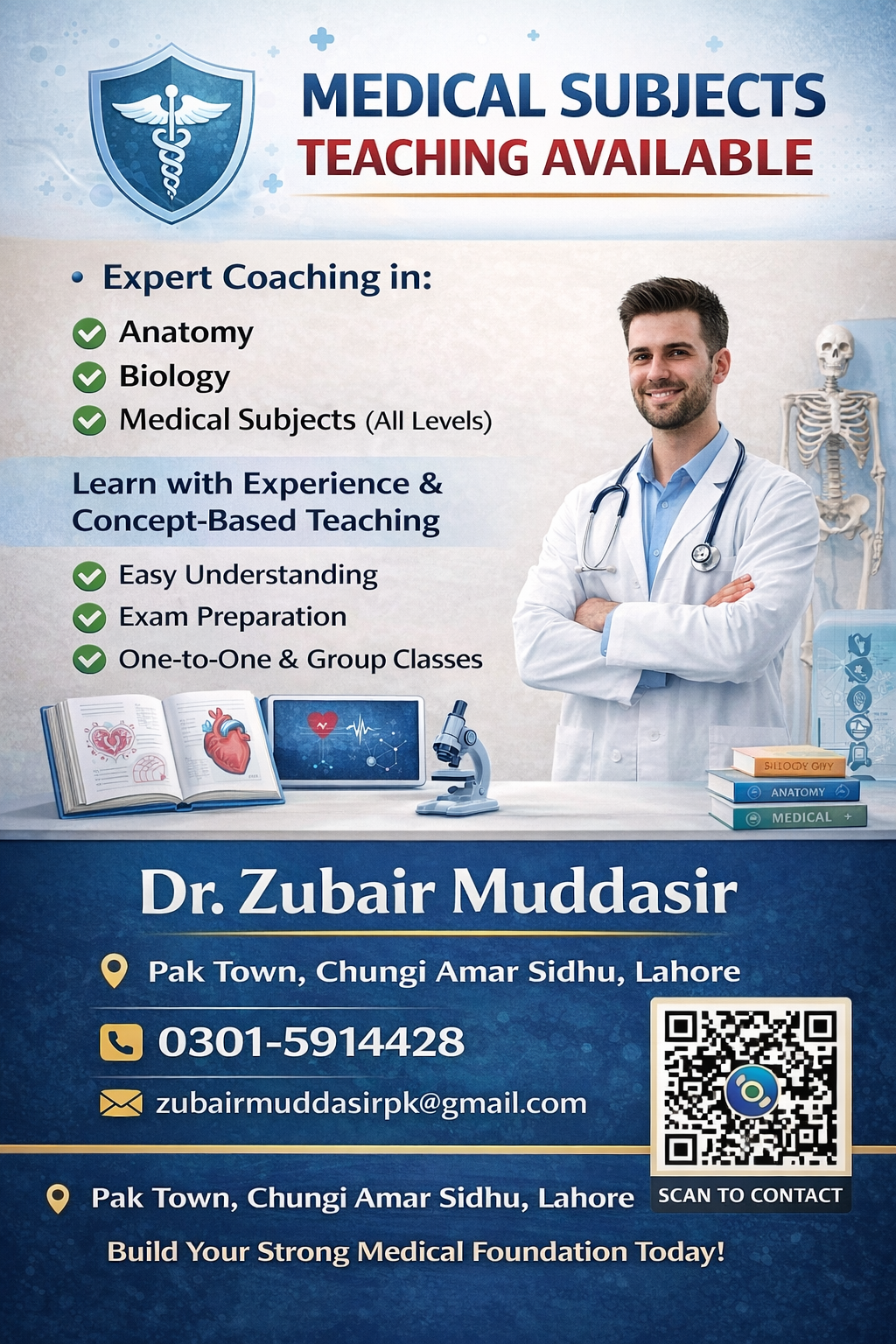 Anatomy , Biology,Medical subjects Tutor