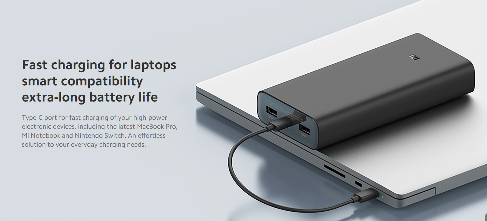 Mi powerbank 50W 20000mah original power bank fast charging