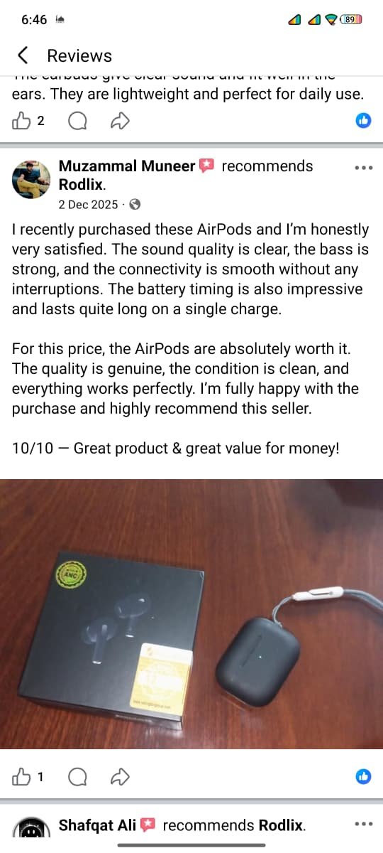 ANC airpods pro 2 with silicone case free premium quality