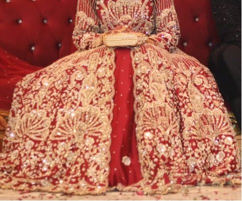 Bridal Lengha Maxi Style, insipred from Zarina Collection.