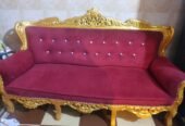 3,1,1 wooden crown sofa