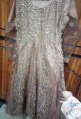 Net embroidered frock