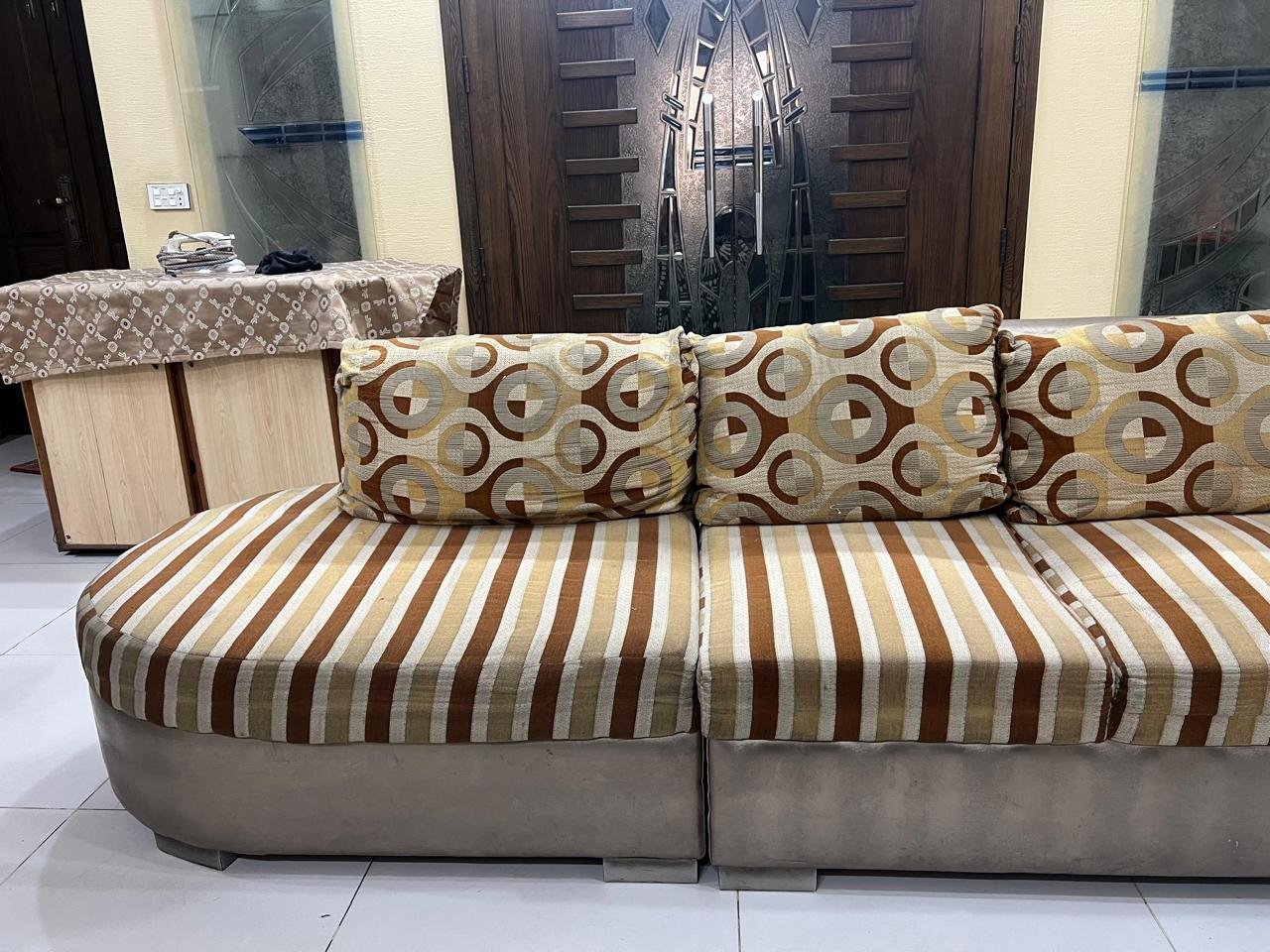 7 Seater L Shaped Sofa