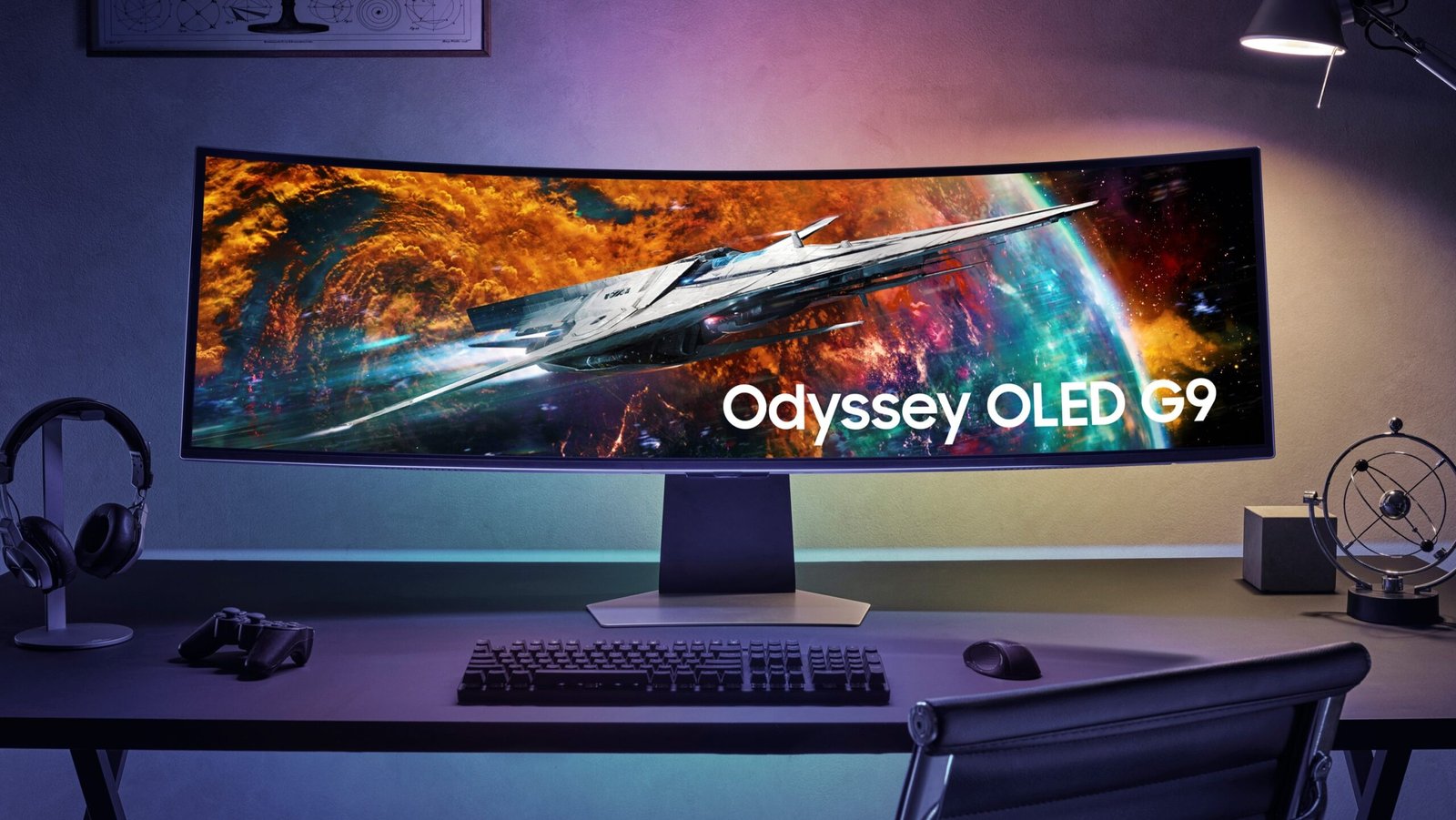 Samsung Odyssey G91SD 49″ OLED Curved Gaming Monitor