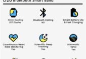 D 20 Bluetooth Smart band