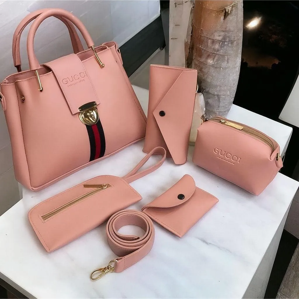 5 Peice Handbag For girls