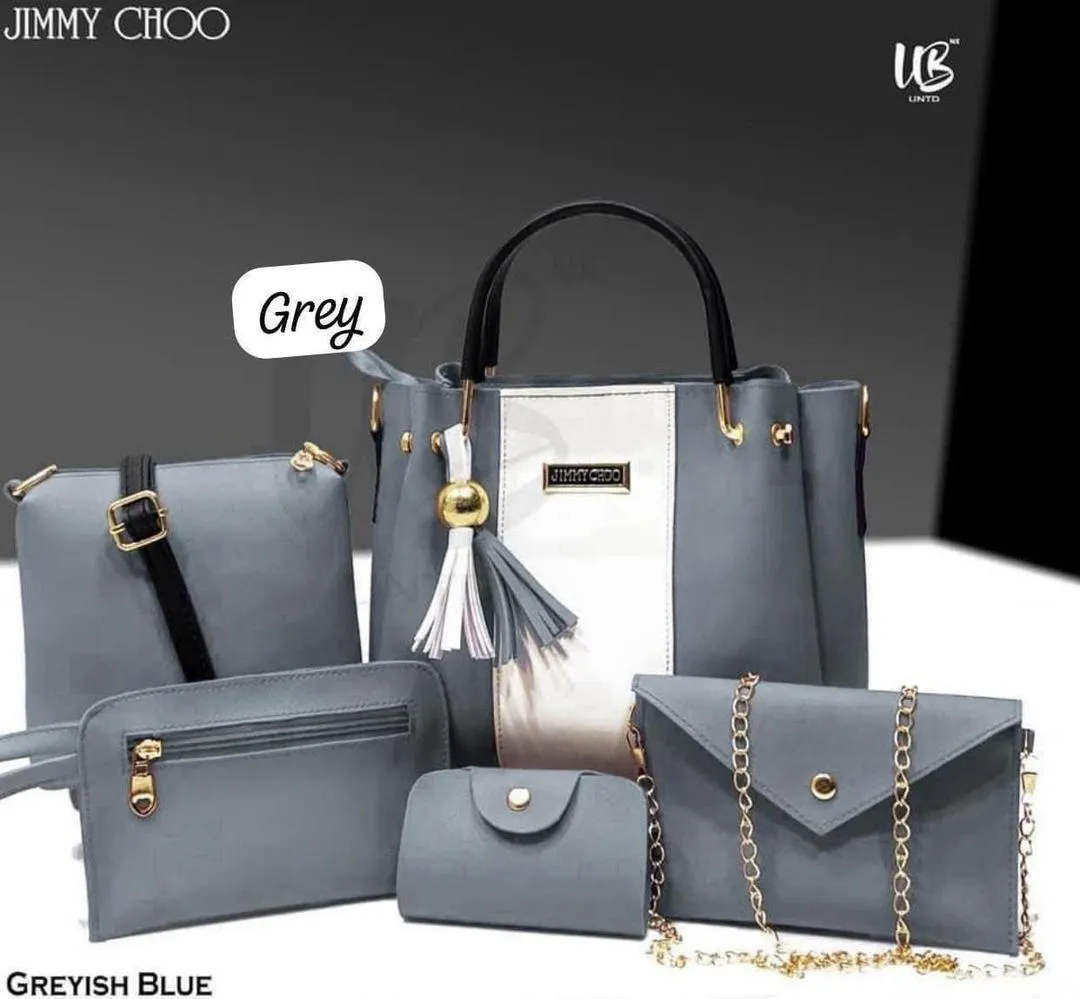 5 Peice Leather Handbag