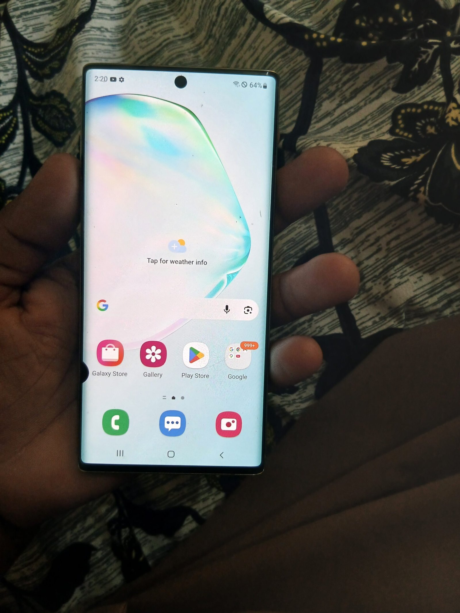 Samsung galaxy note 10 5g 12/256 exchange possible