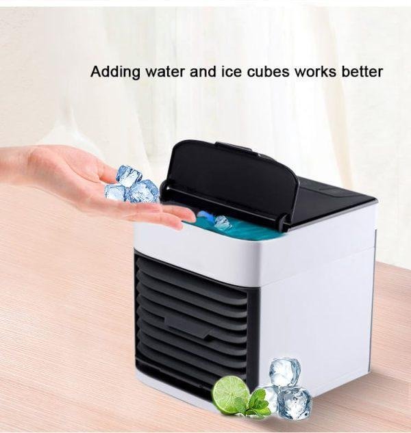 Portable mini air humdiifier white quite cooling limited st
