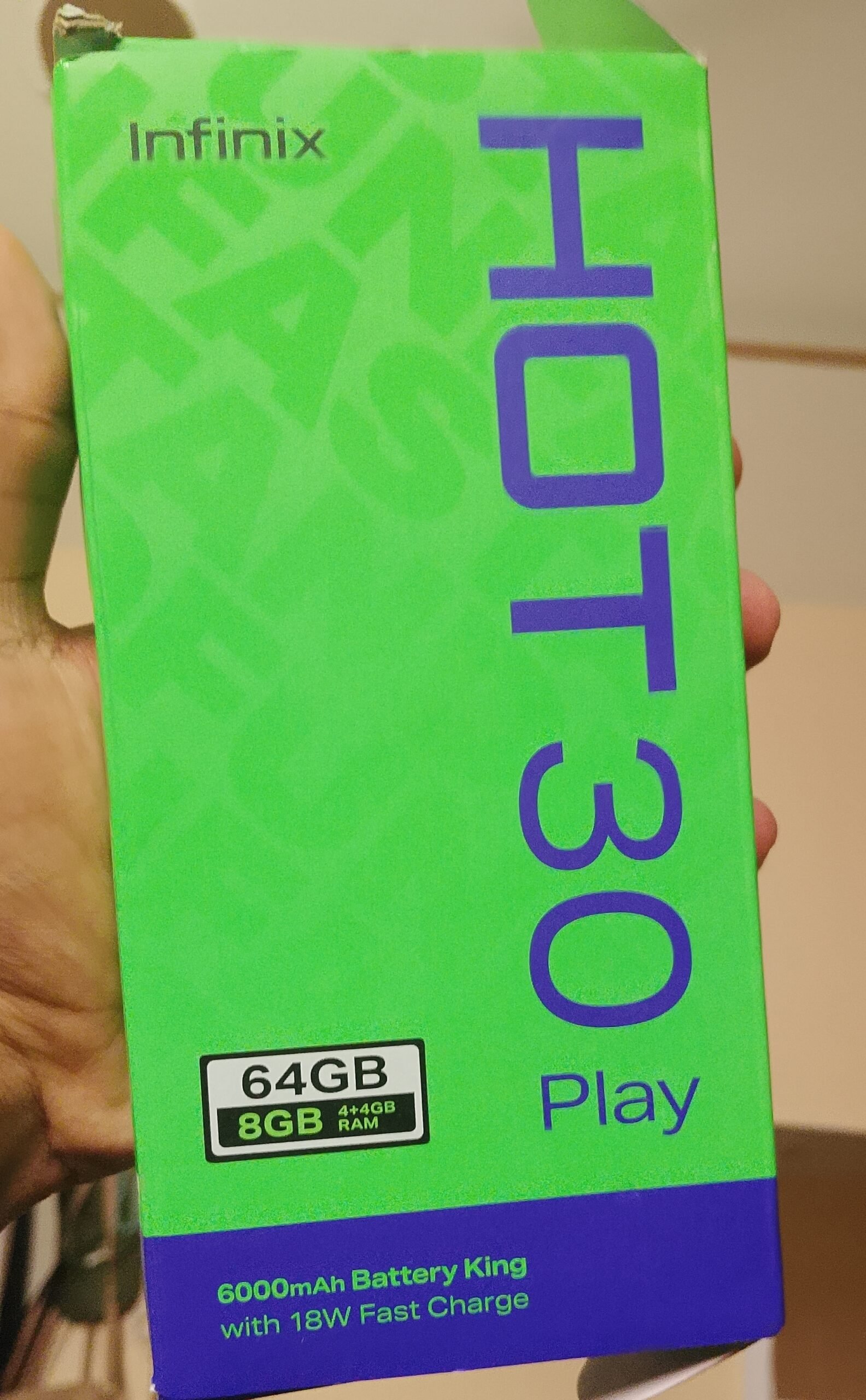 Infnix hot 30 play