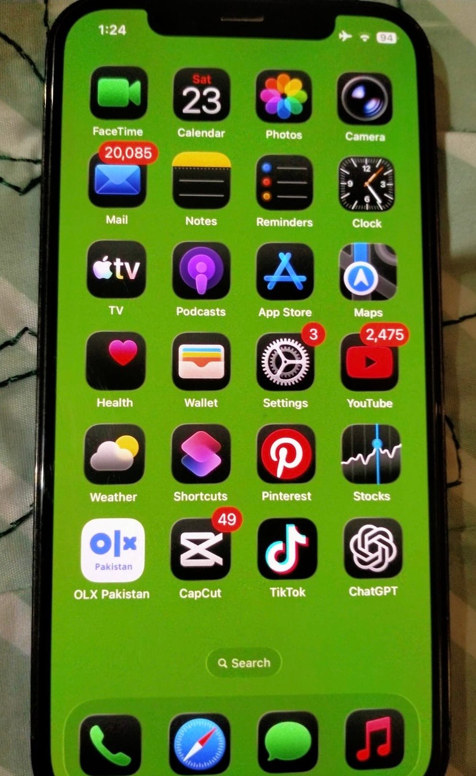 Iphone 12 pro 12gb FU