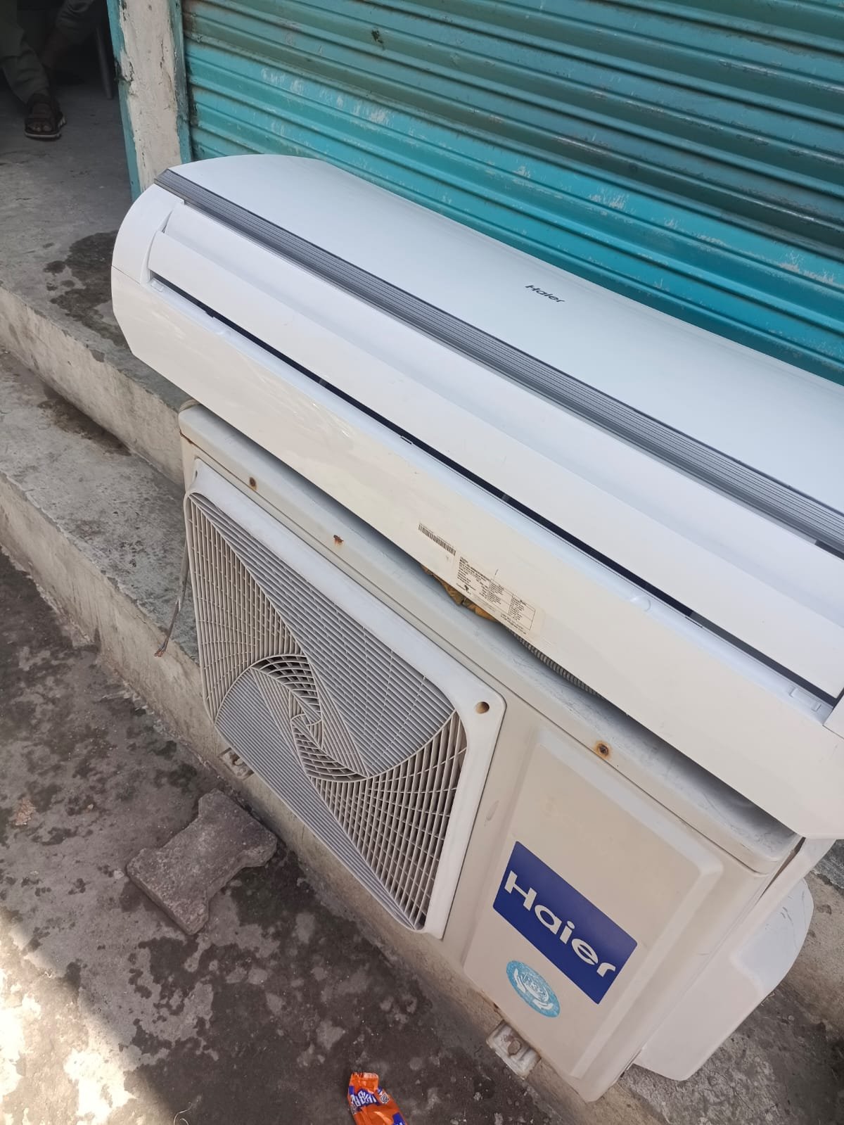 Haier 1.5 TON DC INVTR LASH condition GASS store