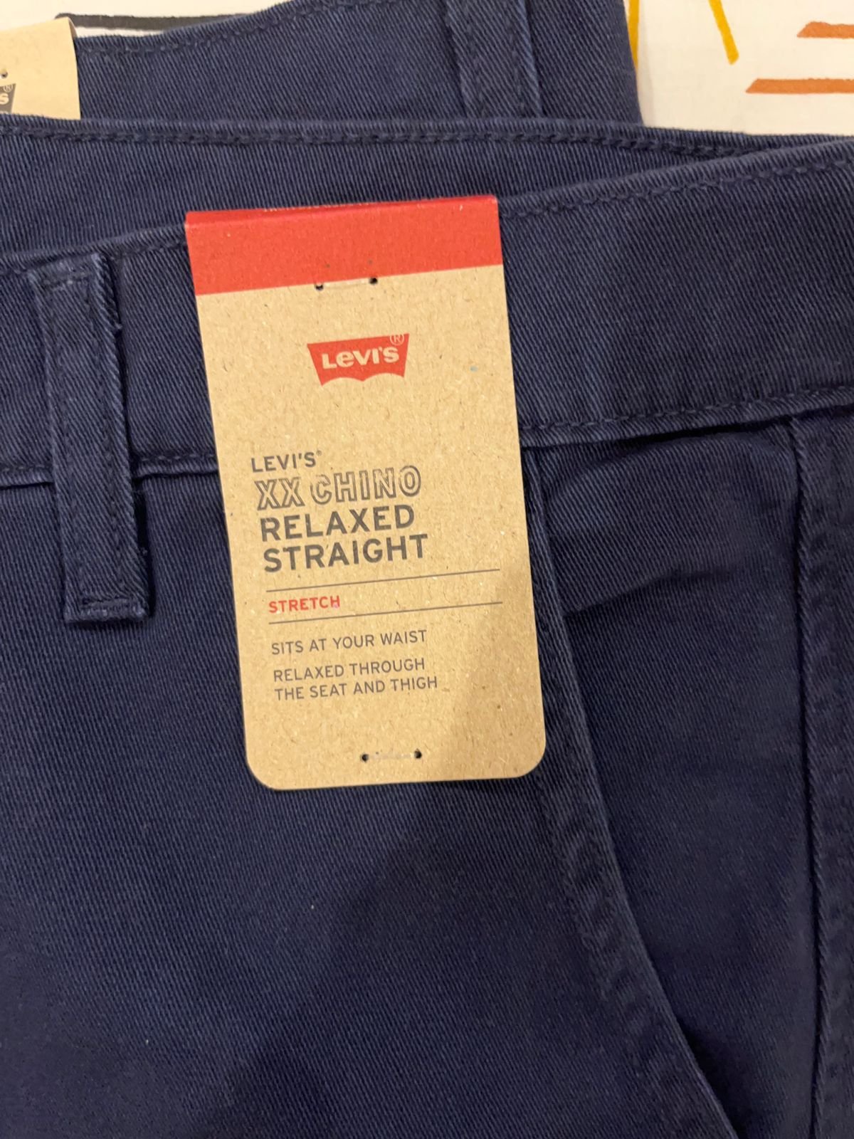 Original Levi’s XX Chino Navy Blue colour