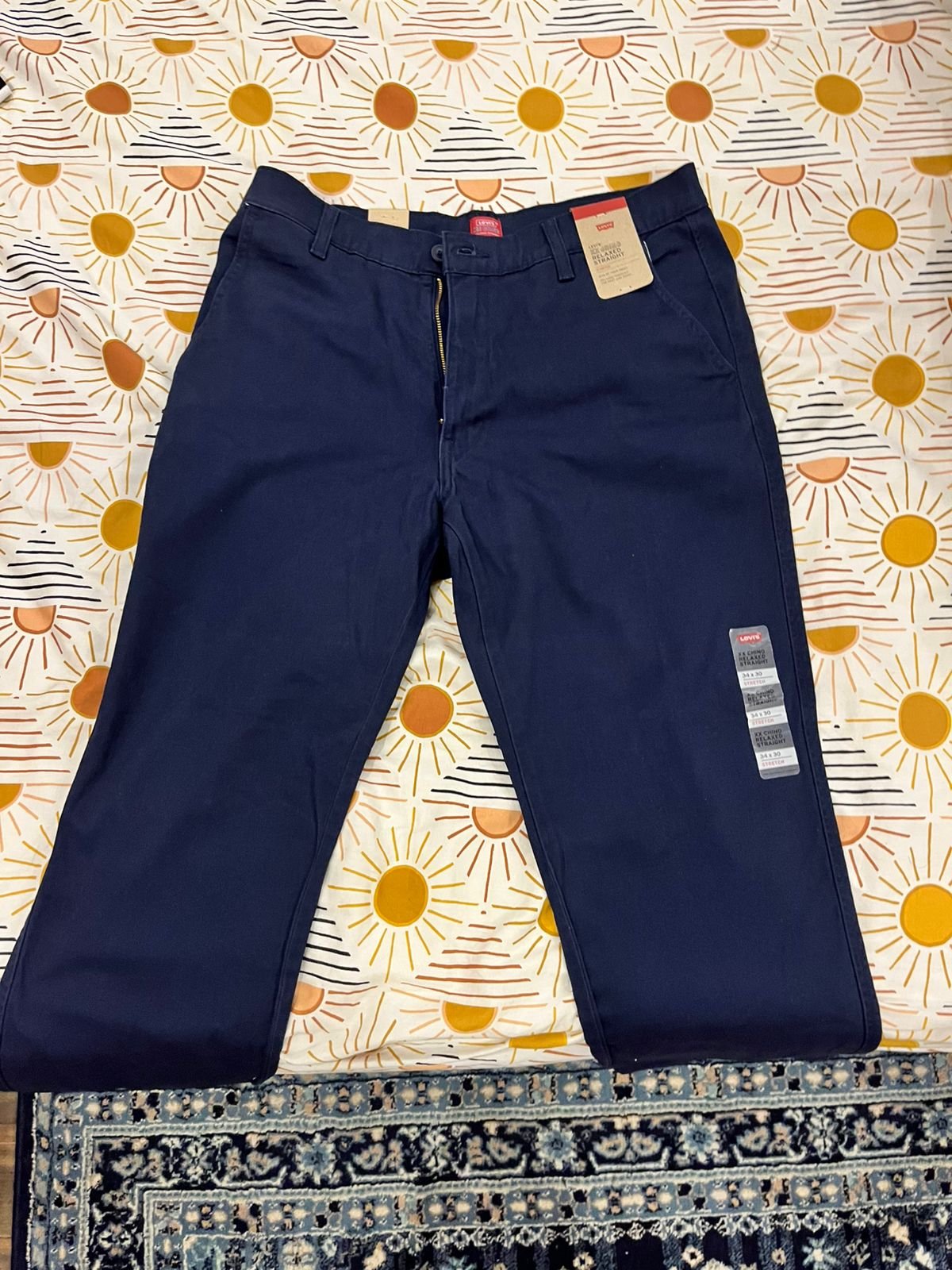 Original Levi’s XX Chino Navy Blue colour