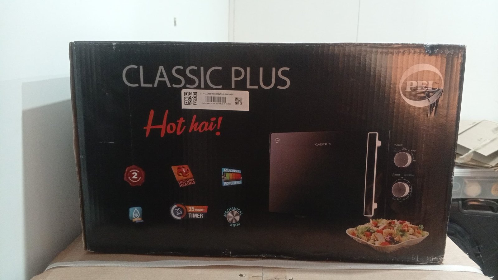 PEL microwave oven PMO20B black