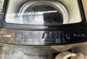Haier 8.5kg washing machine top loader grey
