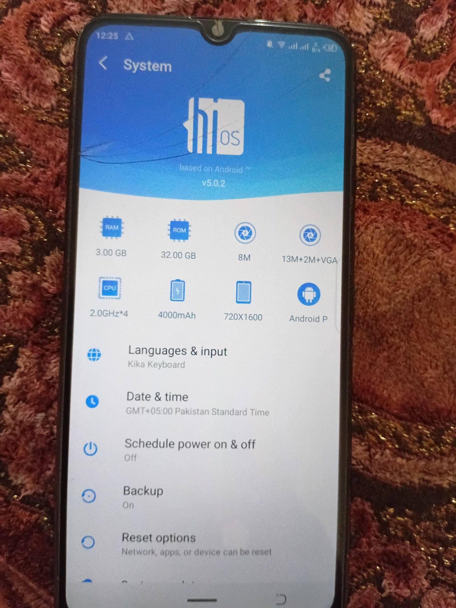 Techno Spark4 3GB RAM 32GB MEMORY