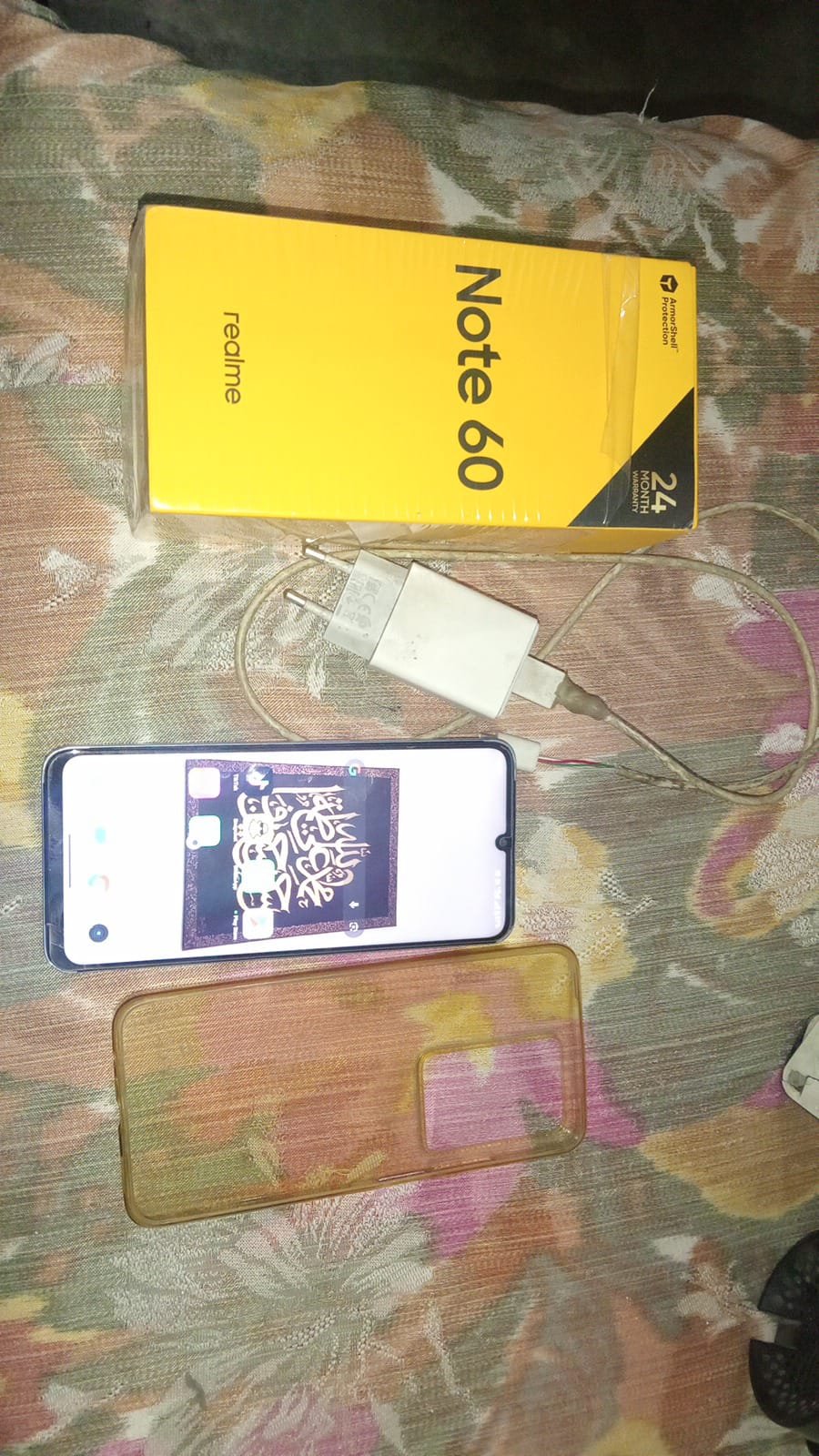 Rwalme note 60 4 64 all ok ha box charger cover