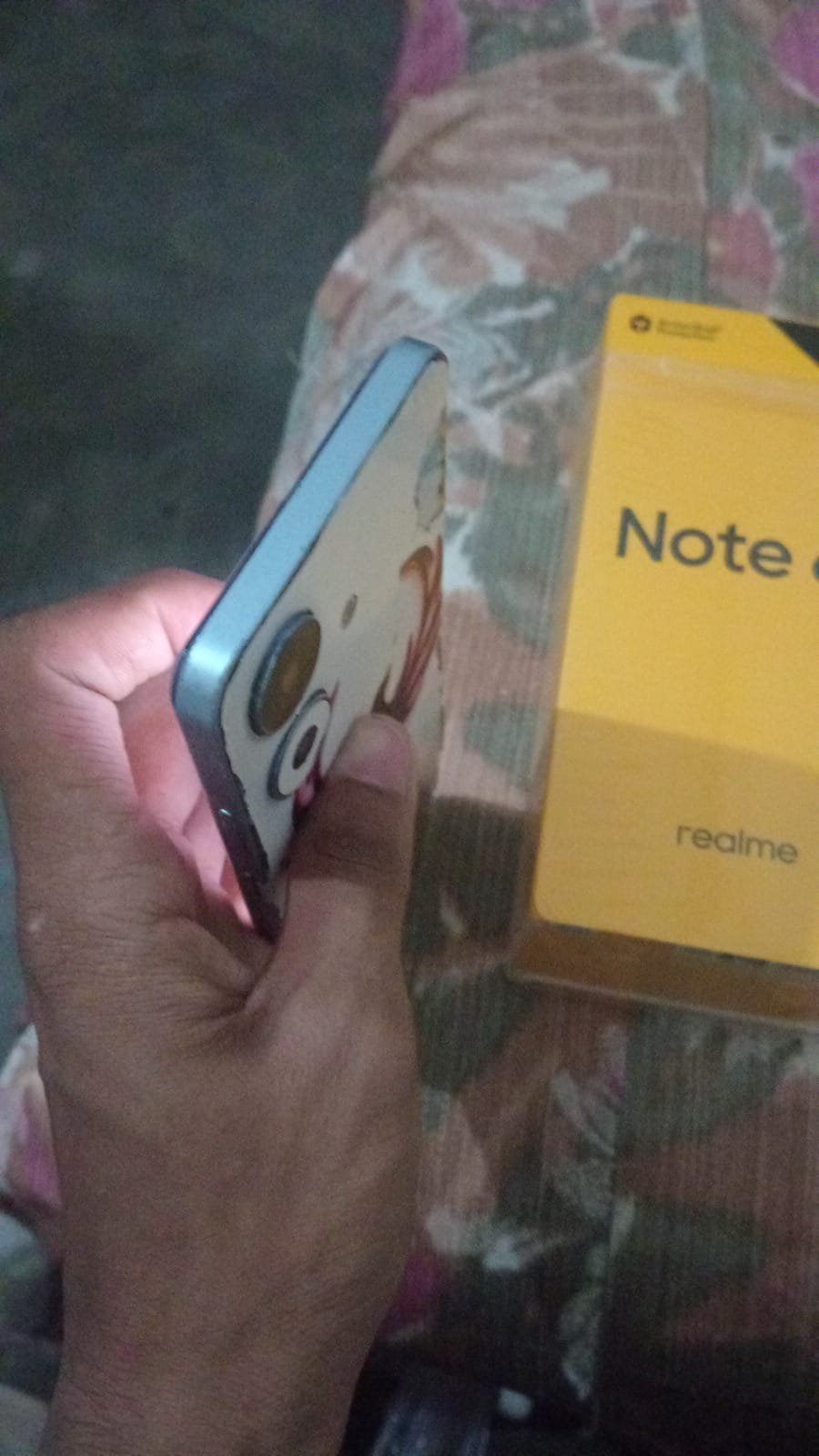 Rwalme note 60 4 64 all ok ha box charger cover