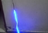 LED strip lights 4 piece okay condition