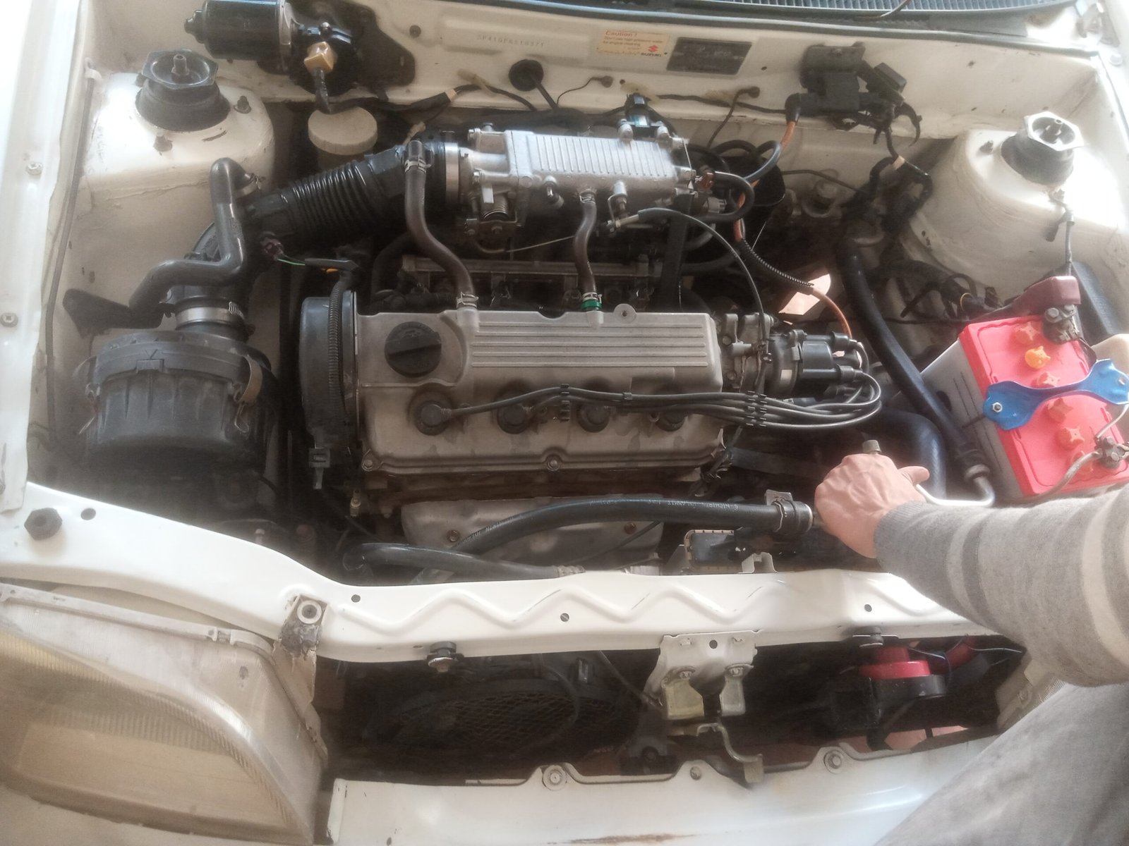 Suzuki Cultus 2015 White Karachi registered
