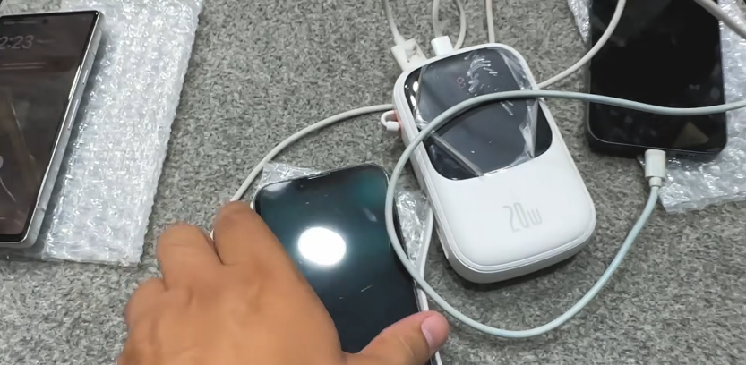 Original Baseus 20000mAh 20W 3Port PD FastCharging PowerBank