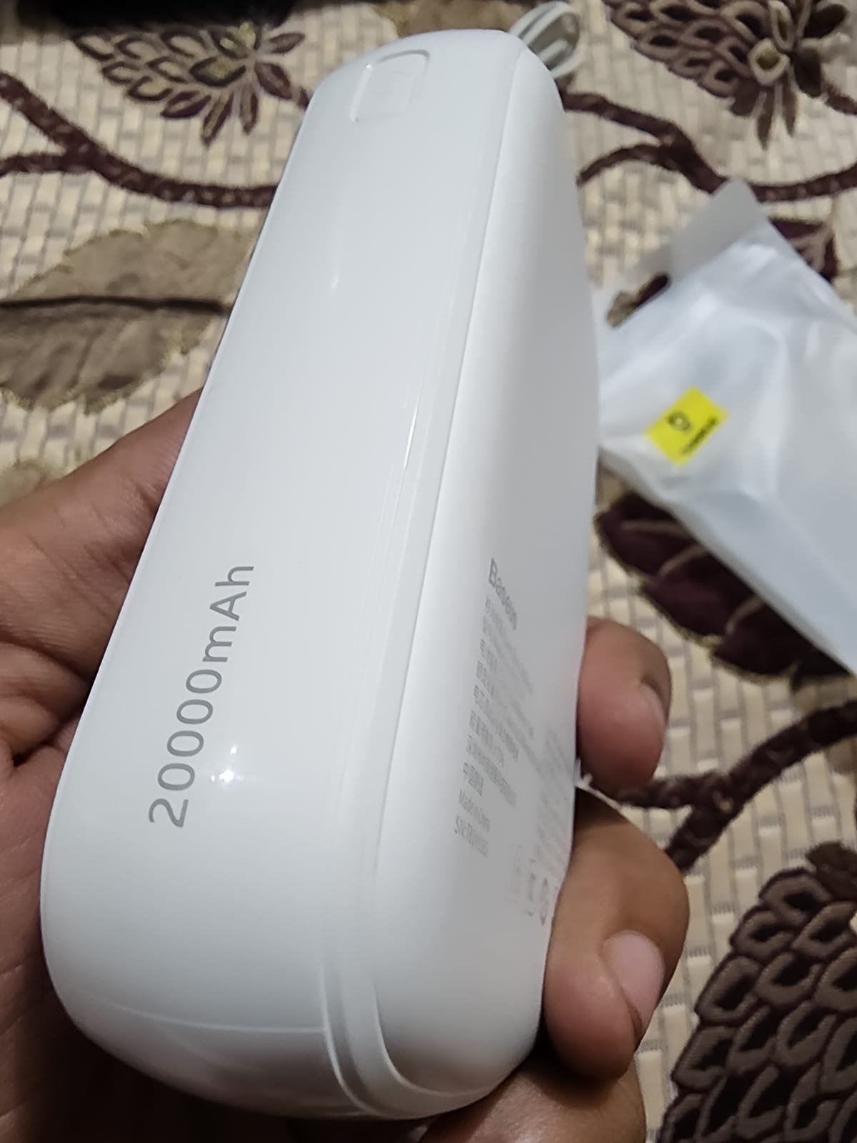 Original Baseus 20000mAh 20W 3Port PD FastCharging PowerBank