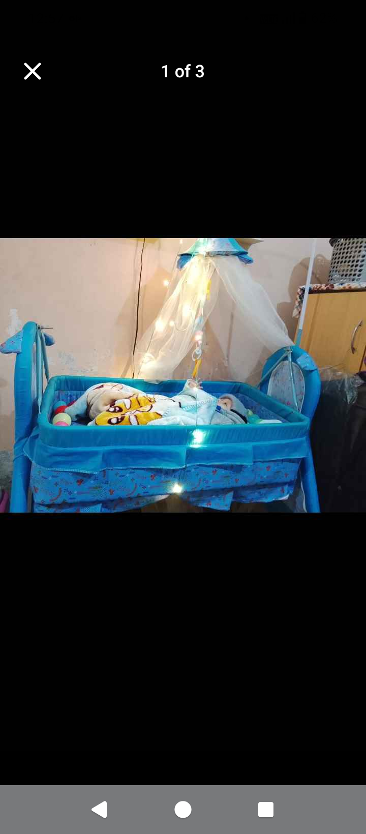 Baby swing jhula 1 time used