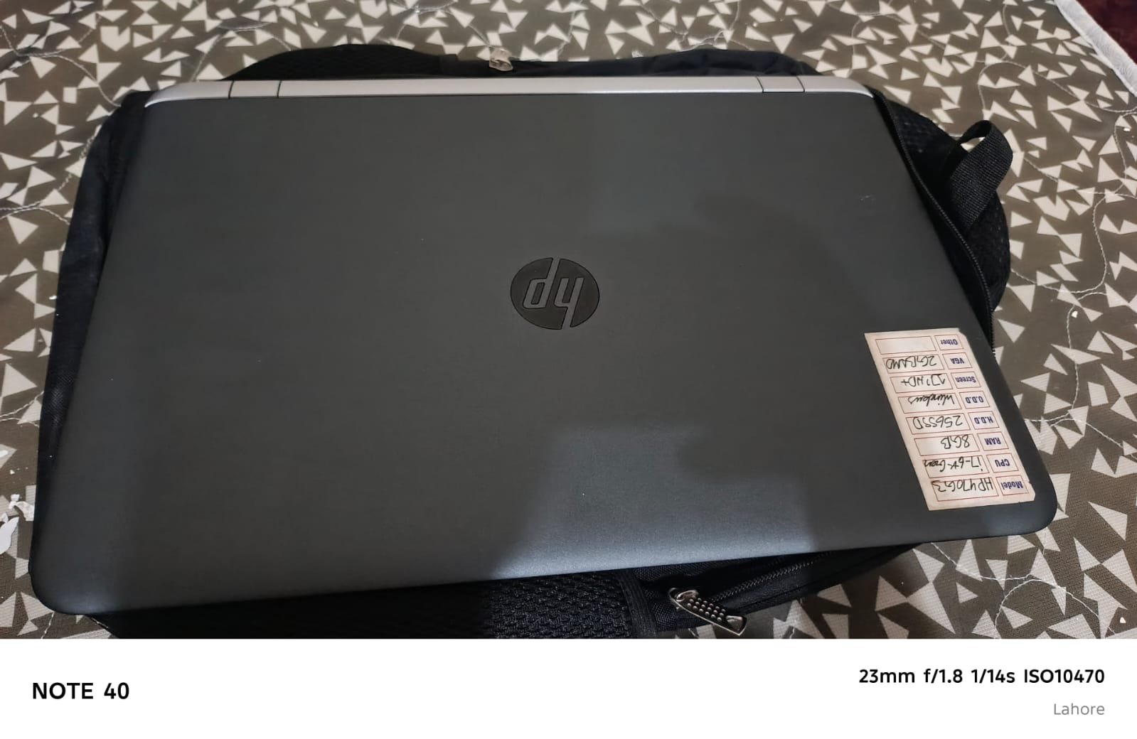 Hp probook470 G3 core i7 6th Gen 8GB RAM 224GB SSD