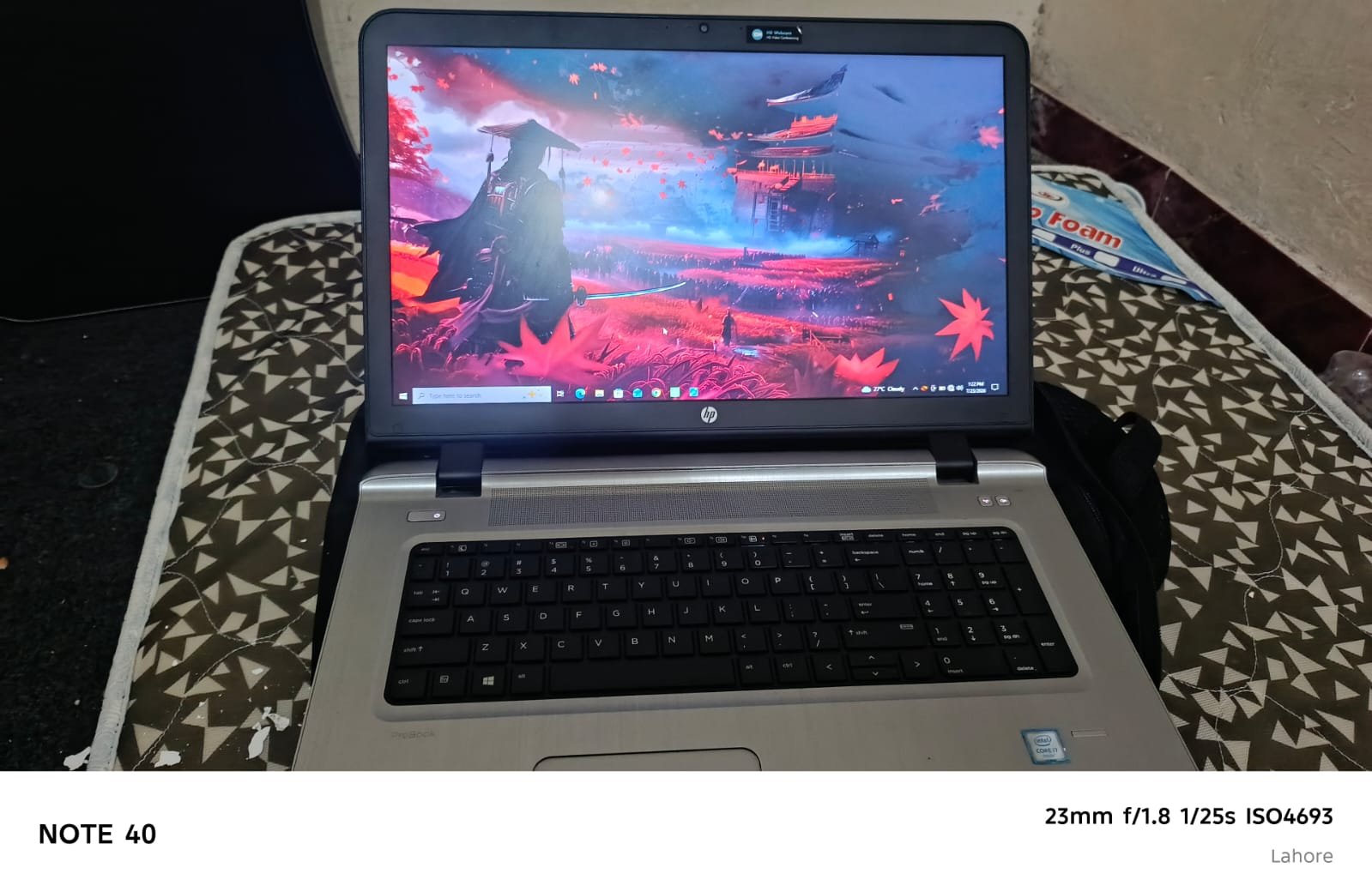 Hp probook470 G3 core i7 6th Gen 8GB RAM 224GB SSD