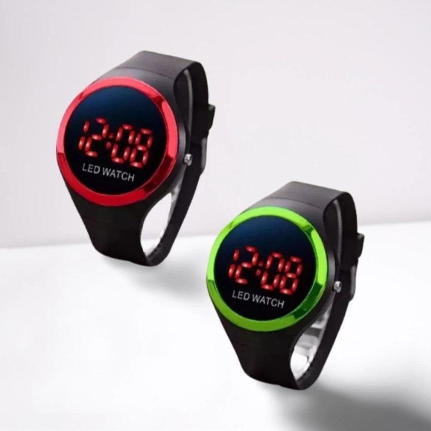 Led watch for mens and kids