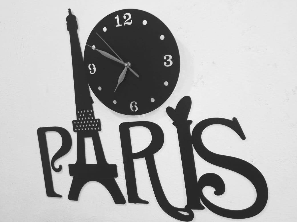 3D wall clock