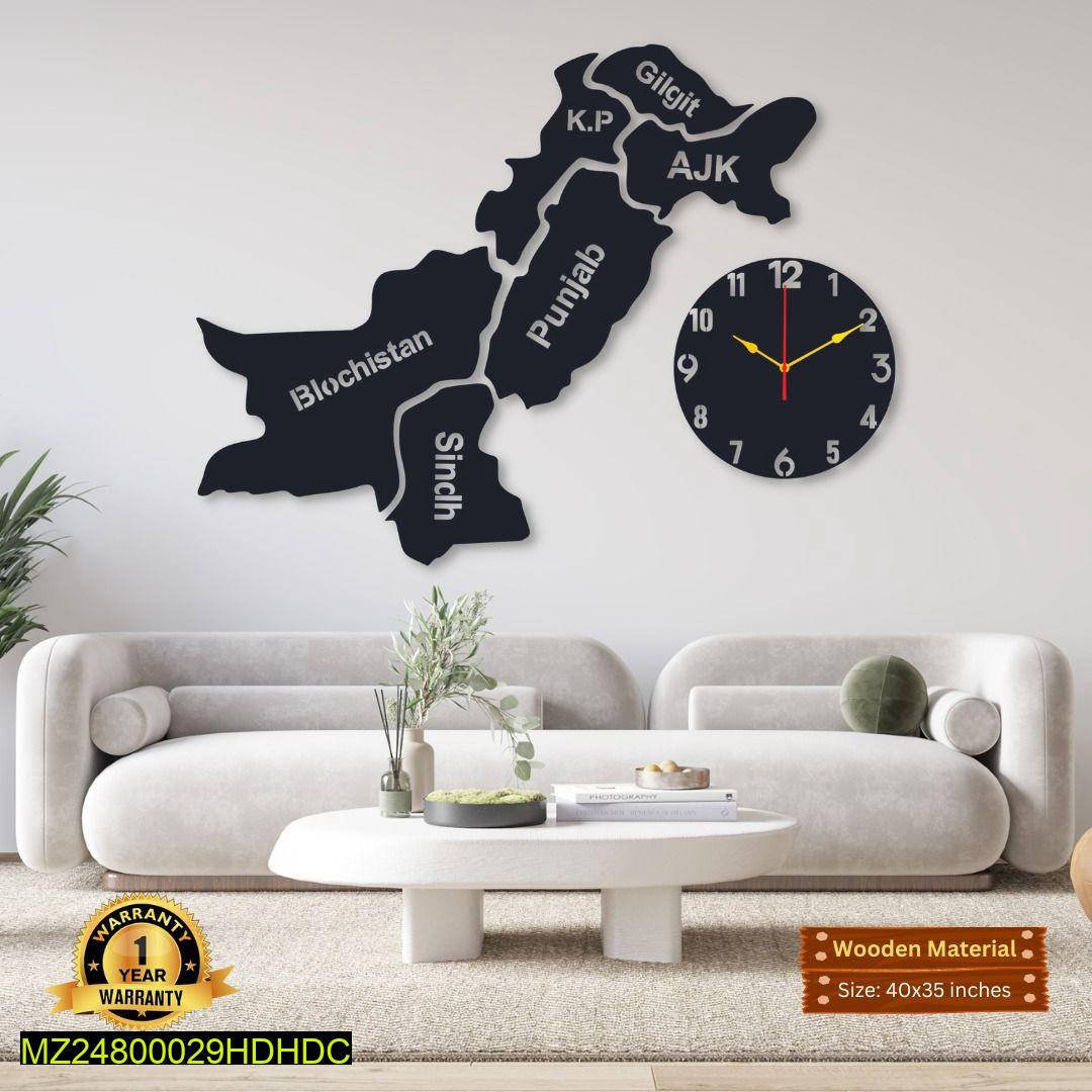 3D wall clock