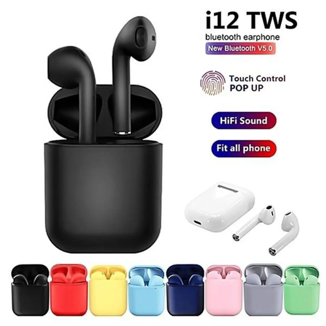 i12 TWS wireless earbuds