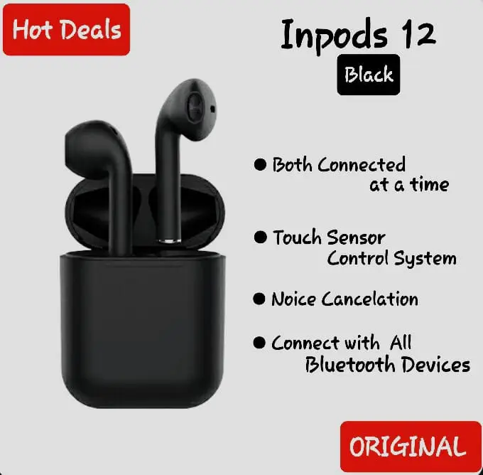 i12 TWS wireless earbuds