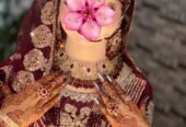 Bridal Maroon Heavy Embroidered Lehenga | Used Once | Comple
