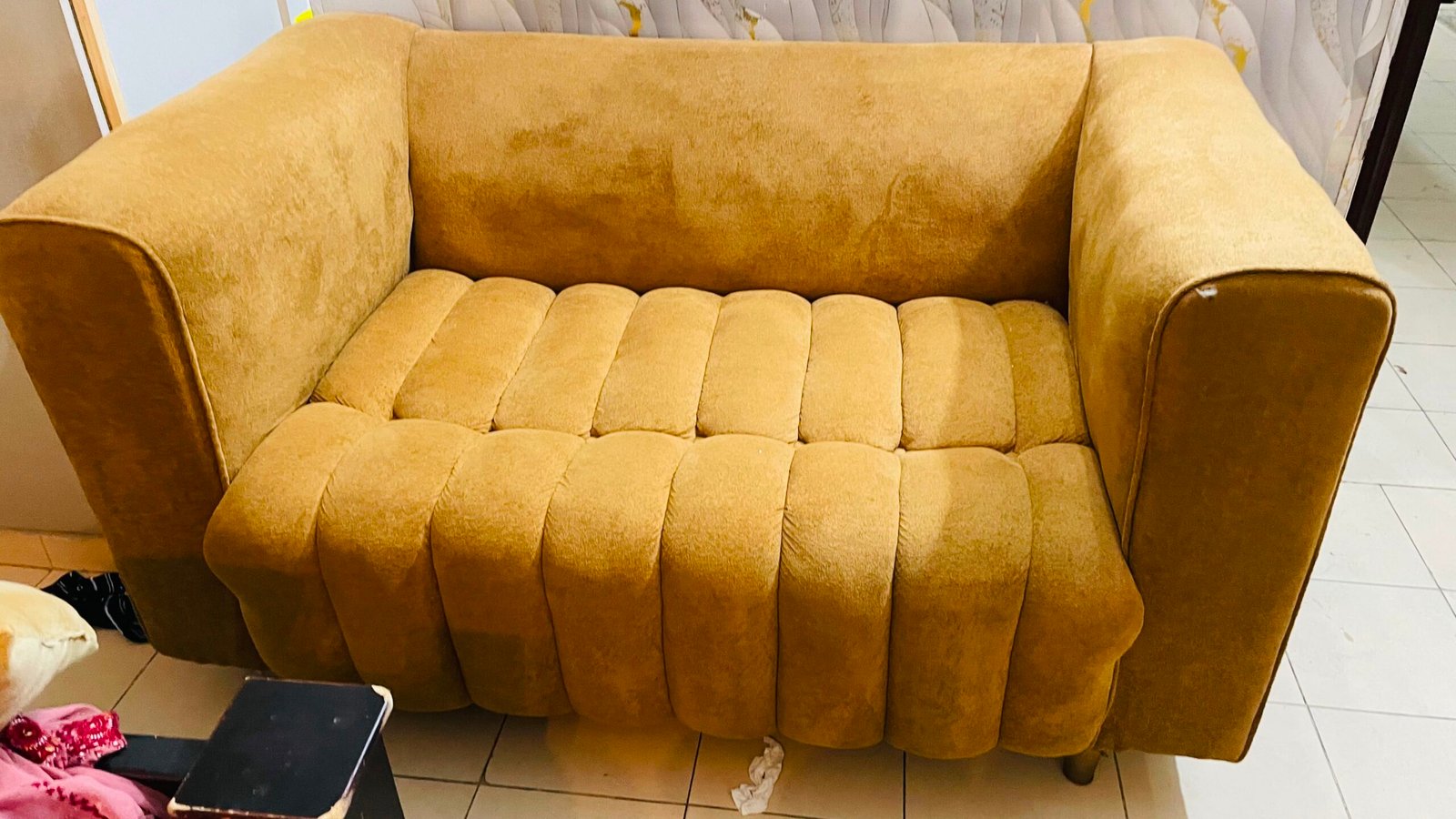 1 two seater sofa and 1 one seater sofa is for sale