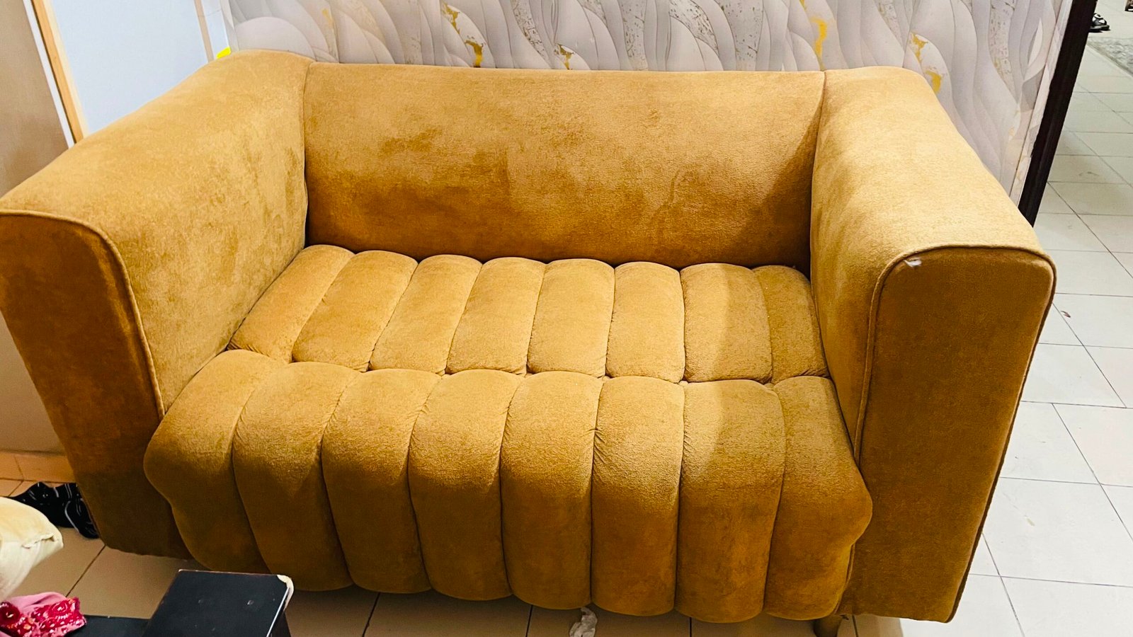 1 two seater sofa and 1 one seater sofa is for sale