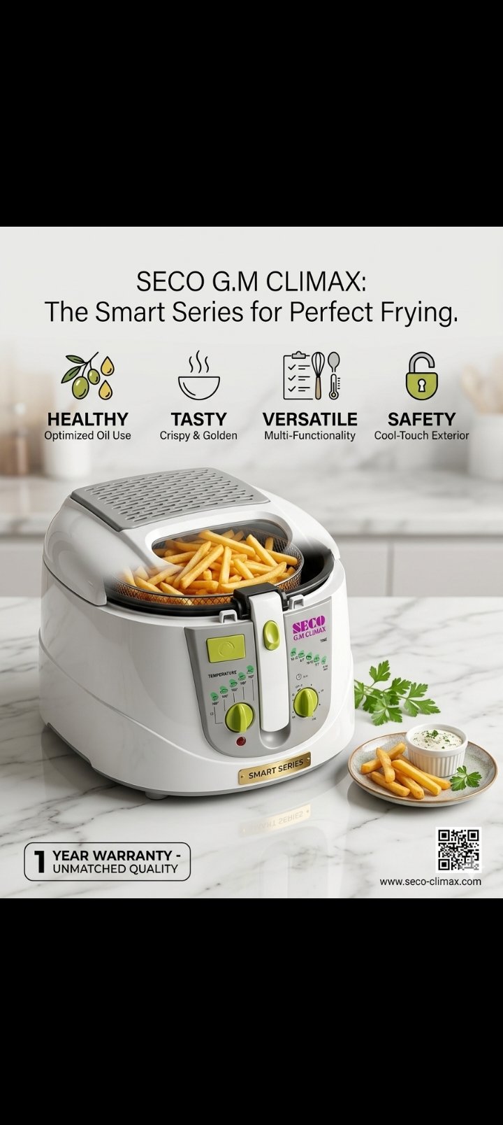 Seeco deep fryer