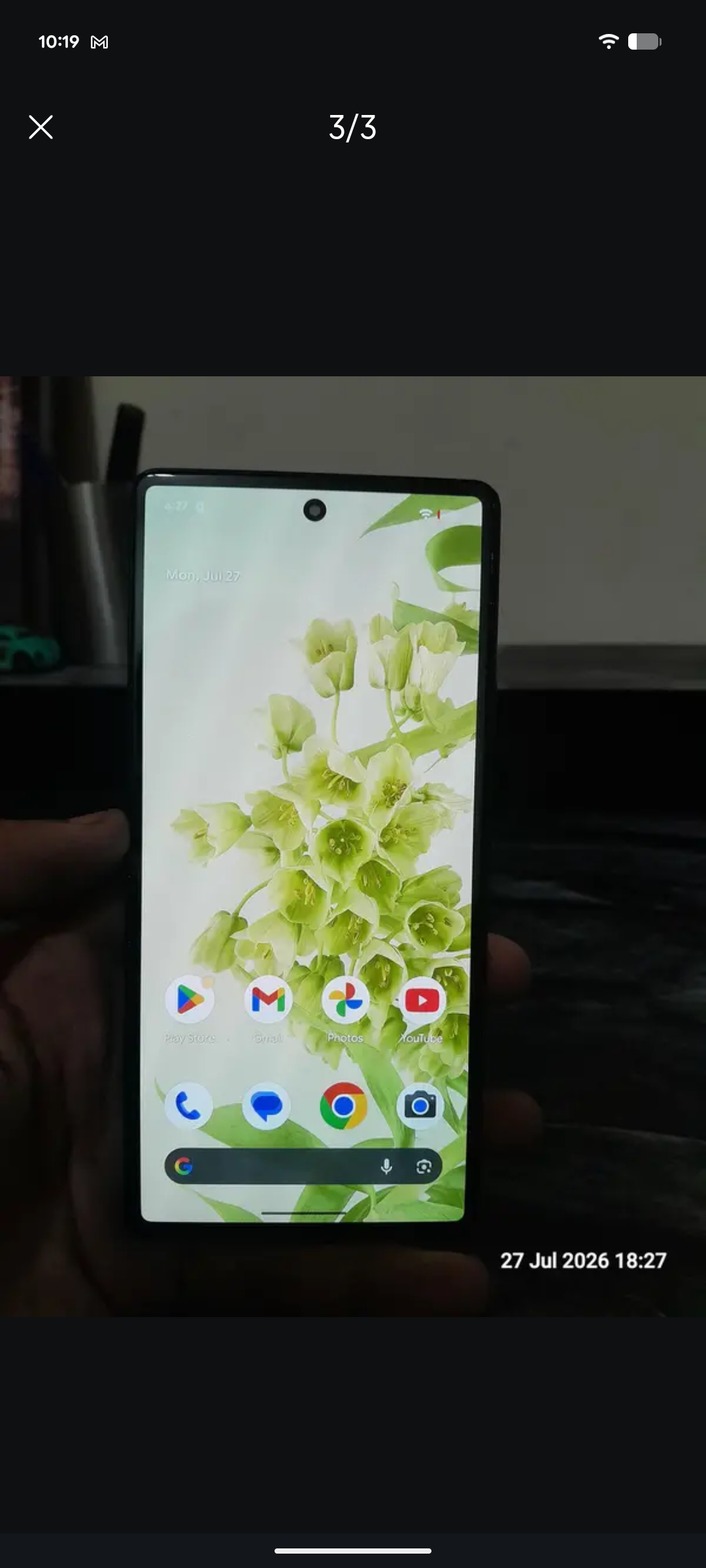 Google pixel 6 official pta (exchange possible)
