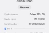 Samsung Galaxy s21 plus 5G