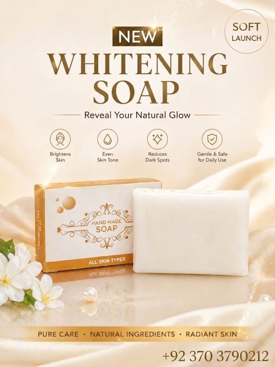 Luxury Spa Interior with Whitening Soap